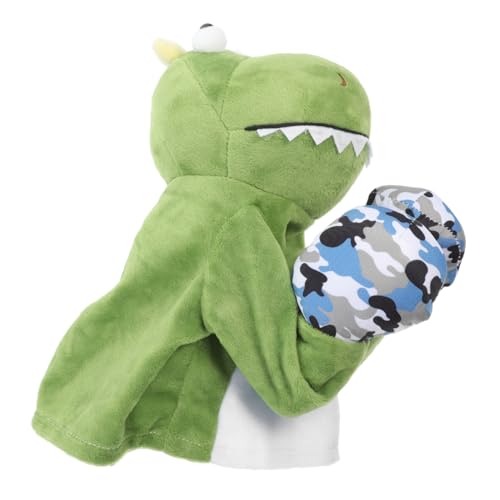 LALADEFIEE Handpuppen Spielzeug Fingerpuppen Handschuhpuppen Dinosaurier Spielzeug Dinosaurier Gefülltes Zoo Spielzeug Tier Fingerpuppe Boxen Handpuppen Kinderhandpuppen von LALADEFIEE