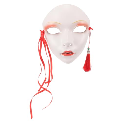 LALADEFIEE Hanfu-maske Cosplay Tierfuchsmaske Maskerade Kostüm Abschlussball Maske Masken Ostern Gesichtsmaske Halbgesichts-katzenmaske Halbgesichtsmaske Party-gesichtsmaske Tiermaske Plastik von LALADEFIEE