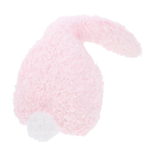 LALADEFIEE Hasenpuppe Spielzeug Aber Hase Stofftier Klein Kleines Kuscheltier Hase Kaninchenspielzeug Für Kinder -häschen-Spielzeug Kuscheltier Hase Plüsch Rosa von LALADEFIEE