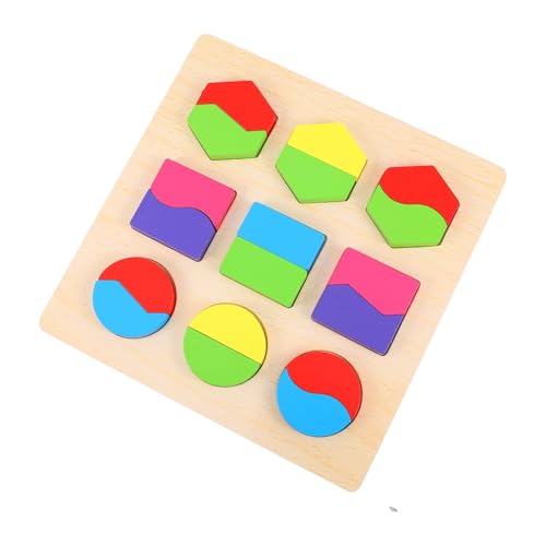 LALADEFIEE Holz Geometrische Formen Puzzle Lernspielzeug für Kleinkinder Pädagogisches Steckspiel zur Sensorischen und Feinmotorik Großes für Jungen und Mädchen Ab Jahren LALADEFIEE Holz Geometrische Formen Puzzle Lernspielzeug für Kleinkinder Pädagogisches Steckspiel zur Sensorischen und Feinmotorik Großes für Jungen und Mädchen Ab Jahren von LALADEFIEE