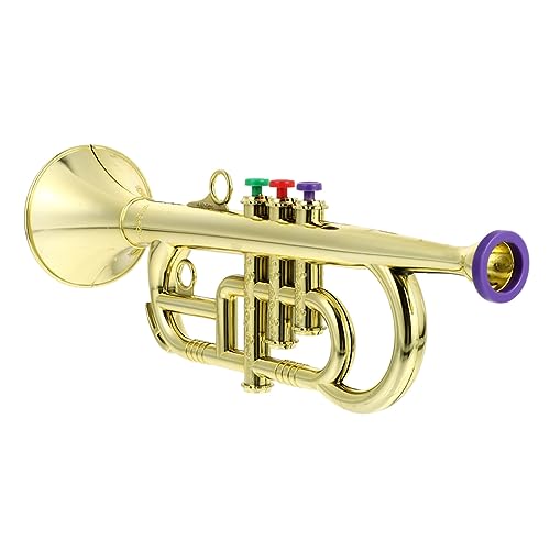 LALADEFIEE Kinder Musikspielzeug Saxophon 1 STK Praktische Simulation Musikalische Requisite Mini Saxophon Modell Lernspielzeug Für Kinder Musikpädagogik von LALADEFIEE