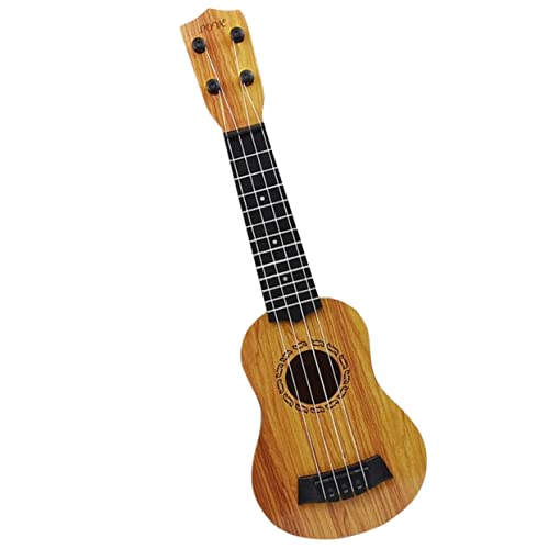 LALADEFIEE Kinder Ukulele Spielzeug Aus Simulations Ukulele Für Kleinkinder Musikinstrument Zur Der Musikalischen Früherziehung Ideales Lernspielzeug Für Kinder Ab 3 Jahren von LALADEFIEE