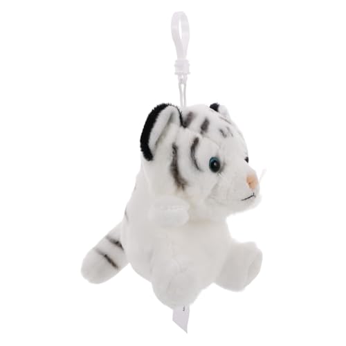 LALADEFIEE Kleines Tiger Plüsch Münzgeldbeutel Schlüsselanhänger Kuscheltier Tasche Anhänger Weiches Stofftier Accessoire für Damenhandtasche und Schlüsselbund Geschenkidee LALADEFIEE Kleines Tiger Plüsch Münzgeldbeutel Schlüsselanhänger Kuscheltier Tasche Anhänger Weiches Stofftier Accessoire für Damenhandtasche und Schlüsselbund Geschenkidee von LALADEFIEE