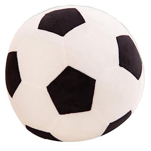 LALADEFIEE Kreatives Cartoon Fußball üschspielzeug Weiches Fußball Modell Ideales Für Hochwertiges Kuscheltier Für Jungen Und ädchen Perfekt Zum Und Dekorieren von LALADEFIEE