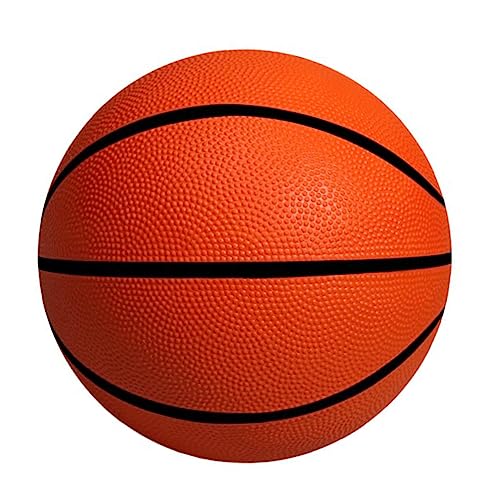 LALADEFIEE Mini Basketball Für Kinder Gummiball Spielzeug Ideal Für Drinnen Und Draußen Perfektes Beißspielzeug Für Kleine Sportler Fördert Die Motorik Und Den Spaß Am Basketballspiel von LALADEFIEE