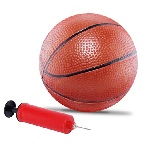 LALADEFIEE Mini Basketball mit Luftpumpe Aufblasbarer Pool Ball für Weicher Elastischer Spielball Kinderfreundlich Tragbar für Outdoor Wasserspaß und Partys LALADEFIEE Mini Basketball mit Luftpumpe Aufblasbarer Pool Ball für Weicher Elastischer Spielball Kinderfreundlich Tragbar für Outdoor Wasserspaß und Partys von LALADEFIEE