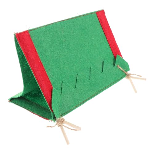 LALADEFIEE Miniatur Campingzelt Puppenhaus Zubehör Weihnachtsdekor Tragbares Mini Haus Modell Zelt für Outdoor Szene und Fotografie Requisiten Rot grün LALADEFIEE Miniatur Campingzelt Puppenhaus Zubehör Weihnachtsdekor Tragbares Mini Haus Modell Zelt für Outdoor Szene und Fotografie Requisiten Rot grün von LALADEFIEE