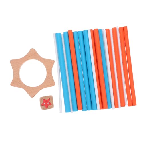 LALADEFIEE Montessori Balance Stick Spiel aus Robustem Holz Buntes Design für Hand Auge Koordination Geduldstraining und Motorische Entwicklung Interaktives Familienspiel für Erwachsene für LALADEFIEE Montessori Balance Stick Spiel aus Robustem Holz Buntes Design für Hand Auge Koordination Geduldstraining und Motorische Entwicklung Interaktives Familienspiel für Erwachsene für von LALADEFIEE