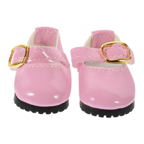 LALADEFIEE PU Leder Puppenschuhe für Mädchen Mini Bjd Schuhe Dekorative Puppenkleidung Zubehör für Baumwollpuppen Feine Verarbeitung Komfortabel für Dress Up und LALADEFIEE PU Leder Puppenschuhe für Mädchen Mini Bjd Schuhe Dekorative Puppenkleidung Zubehör für Baumwollpuppen Feine Verarbeitung Komfortabel für Dress Up und von LALADEFIEE