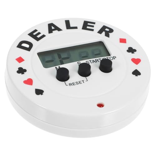 LALADEFIEE Poker Timer Digitaler Countdown für Brettspiele Tragbarer Kleiner Party Timer Benutzerfreundlicher Poker Spiel Countdown mit Langer Laufzeit und Kartenspiele LALADEFIEE Poker Timer Digitaler Countdown für Brettspiele Tragbarer Kleiner Party Timer Benutzerfreundlicher Poker Spiel Countdown mit Langer Laufzeit und Kartenspiele von LALADEFIEE