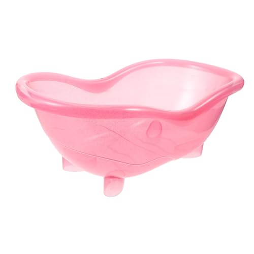 LALADEFIEE Puppen Badewanne Miniatur Badewanne Für Puppenhaus Zubehör Badewanne Dekoration Für Miniaturhäuser Und Puppenmöbel von LALADEFIEE