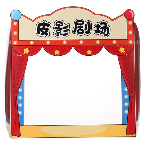 LALADEFIEE Puppet Show Theatre Requisiten Schattenpuppen Handpuppen Requisiten Family Theatre Play Bühne Für Kindergarten Storytelling Puppet Supplies von LALADEFIEE