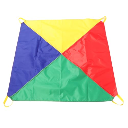 LALADEFIEE Regenbogen Fallschirm für Outdoor Teamspiel Kindergarten Gruppenspiel Fördert Kreativität und Kooperation Vielseitig Einsetzbar für Bewegung und Spaß LALADEFIEE Regenbogen Fallschirm für Outdoor Teamspiel Kindergarten Gruppenspiel Fördert Kreativität und Kooperation Vielseitig Einsetzbar für Bewegung und Spaß von LALADEFIEE