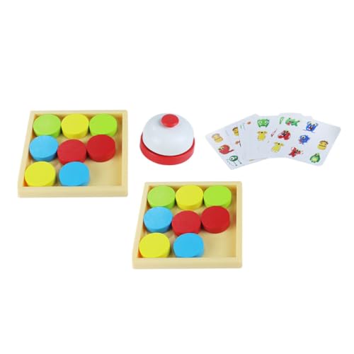 LALADEFIEE Schiebetischspiel Holzspielzeug Für Kinder Frühpädagogisches Brettspiel Mit Spielmatte Und Spielebogen Fördert Kreativität Und Feinmotorik Ideal Für Jungen Und von LALADEFIEE