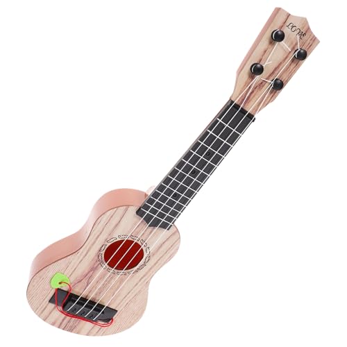 LALADEFIEE Junge Mädchen Ukulele Spielzeug Simulation Gitarrenspielzeug Musikinstrumentenspielzeug Für Junge Mädchen Lernspielzeug Früherziehung LALADEFIEE Junge Mädchen Ukulele Spielzeug Simulation Gitarrenspielzeug Musikinstrumentenspielzeug Für Junge Mädchen Lernspielzeug Früherziehung von LALADEFIEE