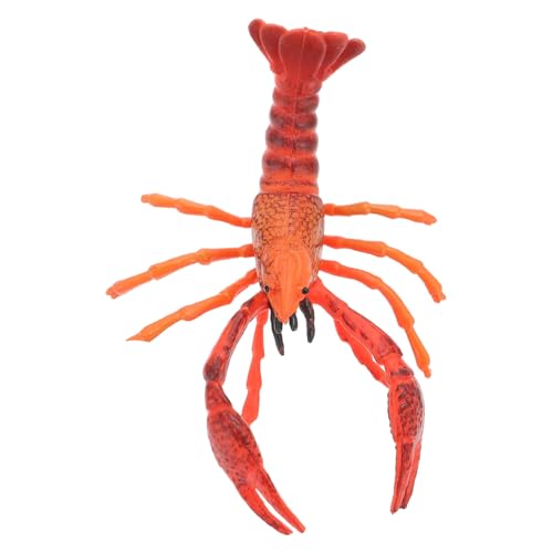 LALADEFIEE Lobster Modell Künstliche Hummer Figur Für Dekoration Und Lernspielzeug Realistische Hummer Nachbildung Für Geburtstagsfeiern Und Deko Ideen von LALADEFIEE