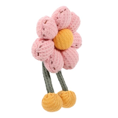 LALADEFIEE Sonnenblumennadel Sonnenblumen-pin-brosche Broschennadeln Für Frauen Kleidungsdekor Dekorative Stifte Broschen Schmuck Sonnenblumen-brosche Frauen Brosche Wäscheklammer Rosa Stoff von LALADEFIEE