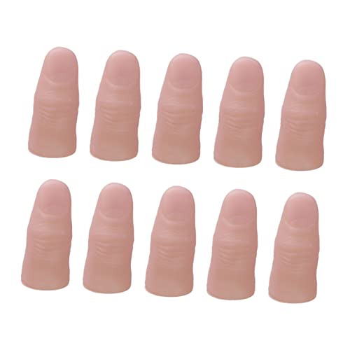 LALADEFIEE Trick Fingerset Mit Daumenspitzen Künstliche Finger Für Bühnenzauber Party Tricks Und Finger Ideal Für Unterhaltung Und Kreative Darbietungen LALADEFIEE Trick Fingerset Mit Daumenspitzen Künstliche Finger Für Bühnenzauber Party Tricks Und Finger Ideal Für Unterhaltung Und Kreative Darbietungen von LALADEFIEE