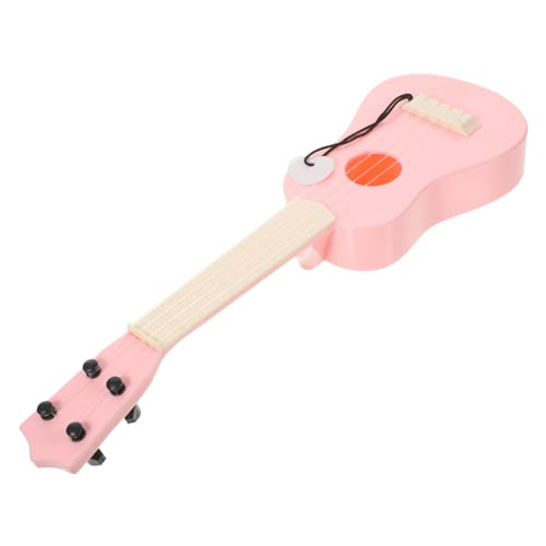 LALADEFIEE Ukulele Musikalisches Lerninstrument Für Kleinkinder Pink Mit Verstellbaren Saiten Ideal Für Die Musikalische Frühbildung Und Als Für Jungen Und ädchen von LALADEFIEE