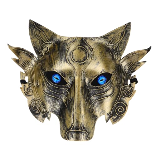 LALADEFIEE Werwolf-maske Maskerade-party-maske Party-cosplay-requisite Cosplay-requisiten Party-performance-masken Lustige Maske Cosplay-party-maske Maske Für Draußen Einzigartige Maske Pvc von LALADEFIEE