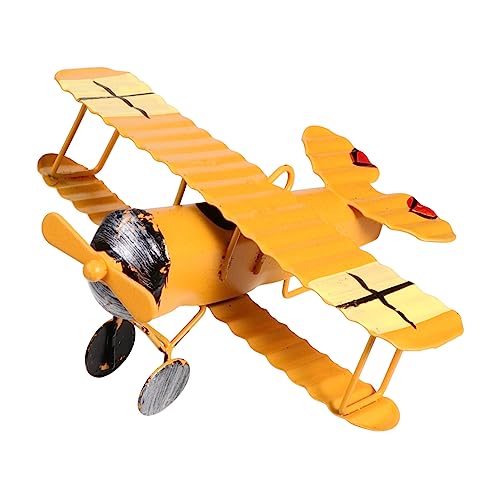 LALAFINA 1 Stück Flugzeugmodell Aus Dekoratives Lernspielzeug Für Ideal Schreibtisch Dekoration Oder Geschenkidee Für Flugzeugliebhaber Vintage Design Perfekt Für Jeden von LALAFINA