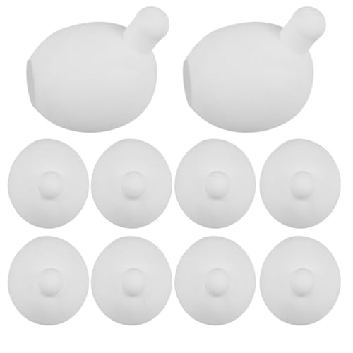 LALAFINA 10 Stück Squeeze Stress Ball Press Bubble Insert Zum Häkeln 2 5 Zoll Silikon Dekompressionsspielzeug Plüsch Reparatur Reed Insert Ersatz Für DIY Handwerk Puppenherstellung von LALAFINA