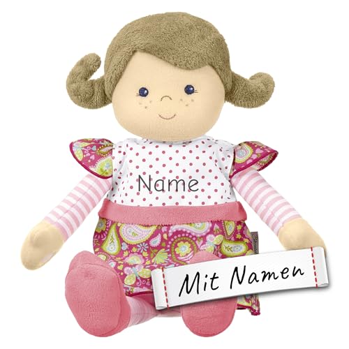 LALALO Stoffpuppe Gesa mit Namen Bestickt – erste Sterntaler Babypuppe/Kuschelpuppe für Mädchen, Geschenkidee zur Geburt LALALO Stoffpuppe Gesa mit Namen Bestickt – erste Sterntaler Babypuppe/Kuschelpuppe für Mädchen, Geschenkidee zur Geburt von LALALO