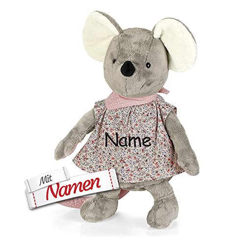 LALALO Sterntaler Kuscheltier Sternchen Mabel mit Namen personalisiert (Bestickt), Niedliches Jungen Plüschtier Stofftier für Babys Kinder, Schmusetier Geschenk zu Weihnachten und Geburtstag von LALALO