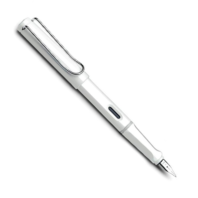 LAMY Füllhalter safari weiß Linkshänder von LAMY