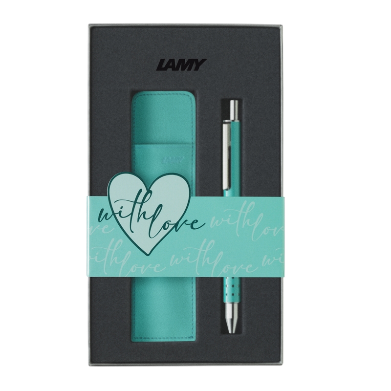 LAMY Tintenroller Swift Lagoon mit Etui im Set - Special Edition von LAMY