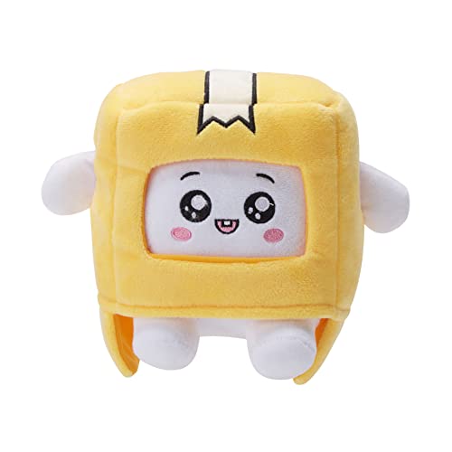 LANKYBOX Boxy Plush Toy,Lanky Toys Foxy Boxy and Rocky,Soft Stuffed Plush Toy with Removable Hood,The Best Holiday Birthday Gifts for Kids and Fans… (Sitting Boxy) von LANKYBOX