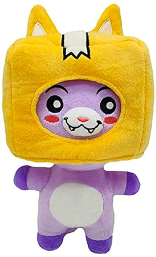 LANKYBOX Plush Anime Toys，Foxy Boxy Rocky Soft Stuffed Plushies Removable Cute Robot Doll Home Living Room Sofa Office A Lovely Gift von LANKYBOX