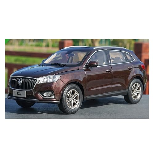 LANUVA 1/18 Für Deutsche Borgward BX7 Wide Body-Legierungsguss-Automodell-Sammlerstücke (Color : Brown) von LANUVA