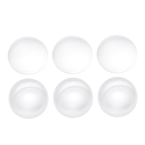 LAPYAPPE 6 Stück Doppelt Konvexe Glaslinse Glaslinse Brennweite Glaslinse 42 Mm Cm Durchmesser von LAPYAPPE