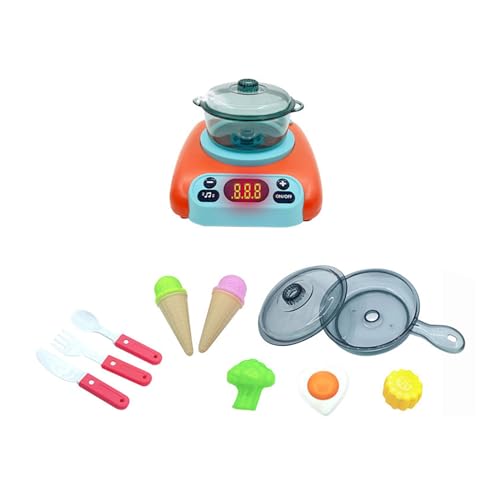 LARUISEE 1set Simulation Küche Spielzeug Spielzeug Lebensmittel Pädagogisches Küche Spielset Kochen Utensilien Spielzeug von LARUISEE