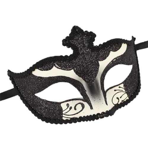 LARUISEE Maskerade-Maske für Damen, Halloween, Cosplay, Augenmaske, Maskerade, Halbmaske, Maskerade, Kostüm, Accessoire, einzigartig von LARUISEE