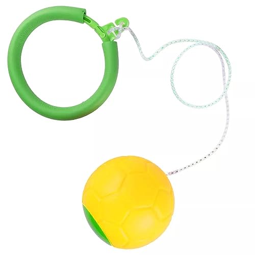 LATRAT Sprungball, Sprungball, Fußkreisel mit Zähler, Sprung Ball Kinder Knöchel Spielzeug Knöchel Sprung Springseil für Kinder Teenager Erwachsene, zufällige Farbe von LATRAT