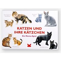 LAURENCE KING 440657 Katzen und ihre Kätzchen - Ein Memo-Spiel von LAURENCE KING