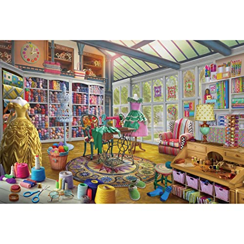 Lavievert 1000 Teile Puzzle, Holzpuzzle, Puzzles für Erwachsene, 1000 Teile Puzzle für Jugendliche & Erwachsene - Nähraum Lavievert 1000 Teile Puzzle, Holzpuzzle, Puzzles für Erwachsene, 1000 Teile Puzzle für Jugendliche & Erwachsene - Nähraum von LAVIEVERT