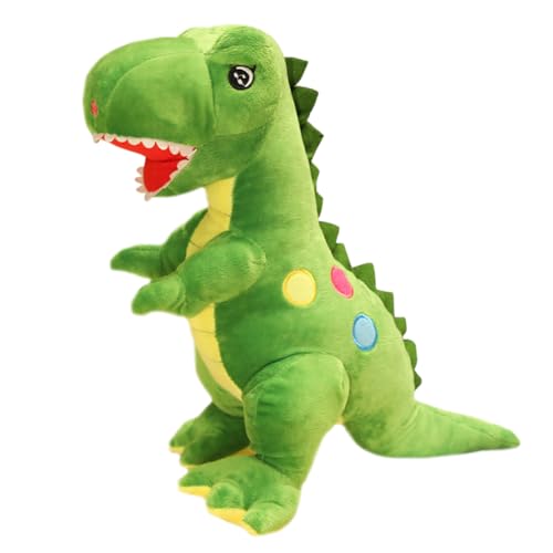 LAjuu Plüschtier Dino 35 cm Dinosaurier Kuscheltier Dino Plüsch Grün Tyrannosaurus Dino Kawaii Kuscheltier Geburtstag Weihnachten Geschenke für Jungen Mädchen Kinder von ZYZYZK