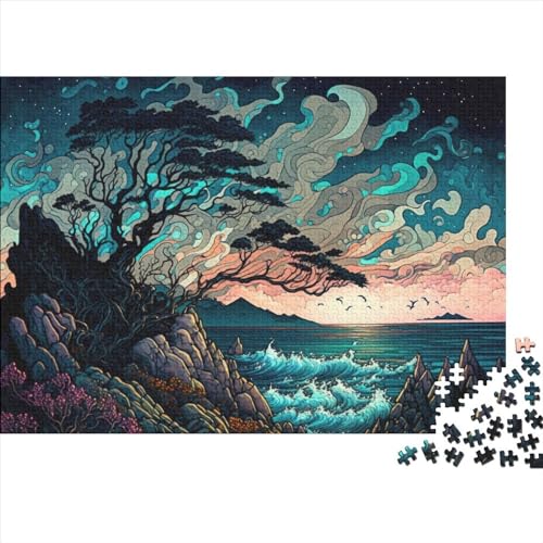 1000 Teile Puzzles Schöner Morgen Puzzle Für Holzpuzzle Lernspiele Für Erwachsene Und 1000 Teile (75x50cm) von LBLmoney