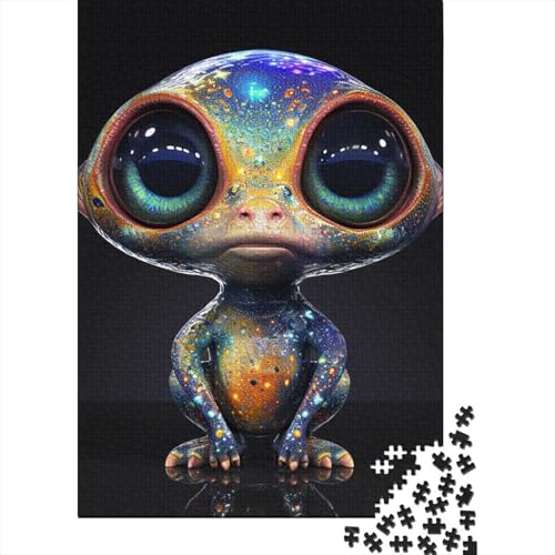 1000-teiliges Alien-Puzzle für Erwachsene, Puzzle, Puzzle für Erwachsene, Puzzle für Erwachsene, Lernspiel, Herausforderungsspielzeug, 1000 Stück (75 x 50 cm) von LBLmoney