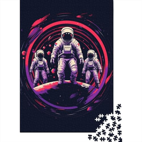 1000-teiliges Astronauten-Puzzle für Erwachsene, Puzzle, Puzzles für Erwachsene, Puzzles für Erwachsene, Lernspiel, Herausforderungsspielzeug, 1000 Stück (75 x 50 cm) von LBLmoney