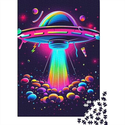 1000-teiliges UFO-Puzzle für Erwachsene und Jugendliche. Puzzle für Erwachsene, Familienspiel für Erwachsene und Jugendliche. 1000 Teile (75 x 50 cm) von LBLmoney