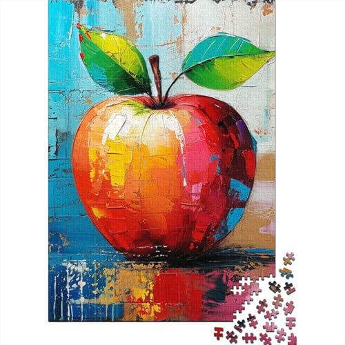 300-teiliges Apfel-Puzzle für Erwachsene, Holzpuzzle, Holzpuzzle, Puzzle für Erwachsene, 300 Teile (40 x 28 cm) von LBLmoney