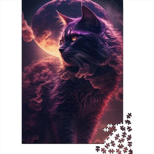 Cat Puzzlespiel 1000 Teile, Puzzle Erwachsene 1000 Teile, Impossible Puzzle Geschicklichkeitsspiel Für Die Ganze Familie, Puzzle Erwachsene 1000 Teile Puzzel 1000pcs (75x50cm) von LBLmoney