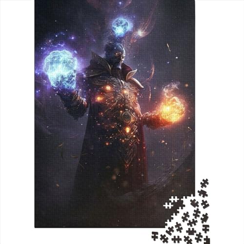 Dark Sorcerer Puzzle 1000 Teile Erwachsener Kniffel Spaß Für Die Ganze Familie - Abwechslungsreiche 1000 Puzzleteilige Motive Puzzle Erwachsene, Puzzel 1000pcs (75x50cm) von LBLmoney