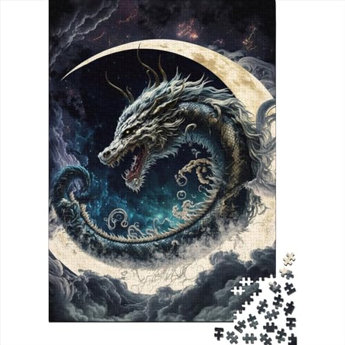 Dragon6 300 Teile, Impossible Puzzle,Geschicklichkeitsspiel Für Die Ganze Familie, Erwachsenenpuzzle Ab 14 Jahren Puzzel 300pcs (40x28cm) von LBLmoney