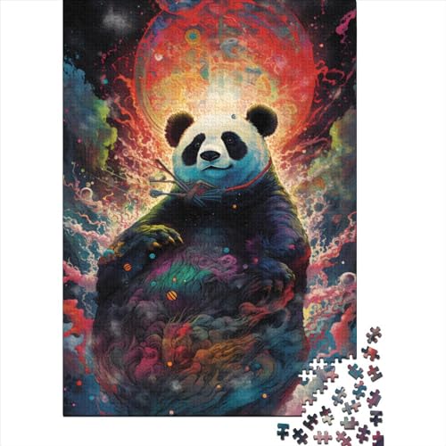 Heiliger himmlischer Panda, 1000 Teile, Puzzle für Erwachsene, Familie und Freunde, Puzzle-Spielzeug, Puzzle, Lernspiele, Stressabbau-Puzzles, Festivals, Geschenke, 1000 Teile (75 x 50 cm) von LBLmoney