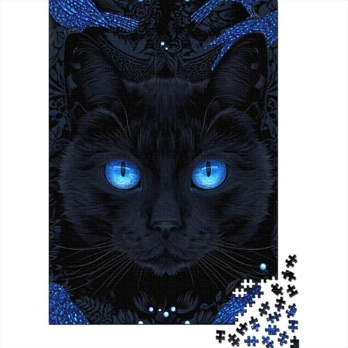 Katzenpuzzle für Erwachsene, 1000 Teile, Puzzle für Erwachsene, Puzzles, Denksportaufgaben, Puzzles für Erwachsene, 1000 Teile (75 x 50 cm) von LBLmoney